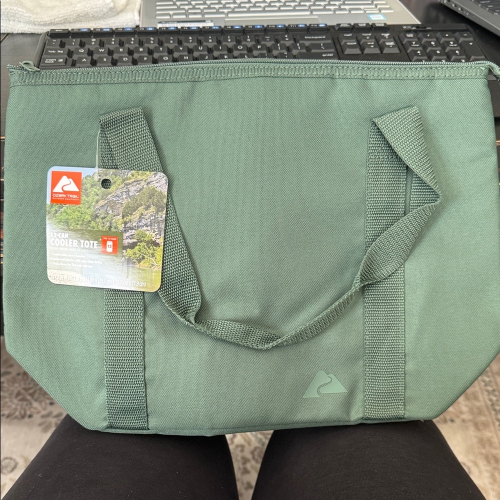 Green Cooler Tote Bag